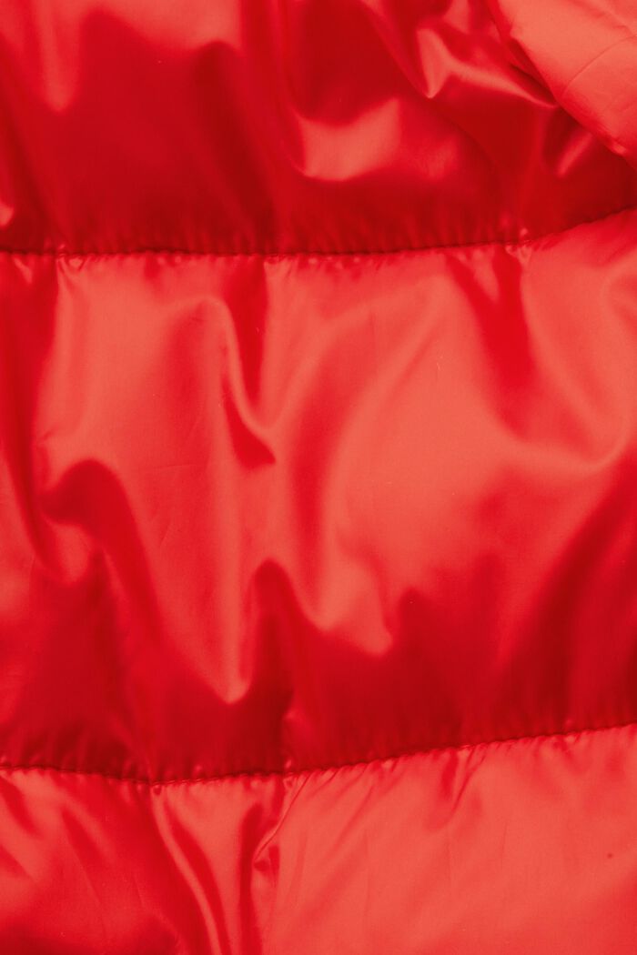 Reciclado: plumífero con capucha, RED, detail image number 4