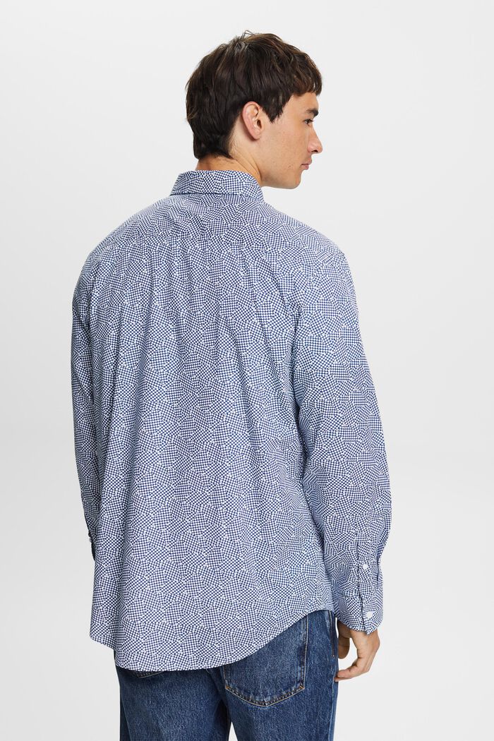 Camisa estampada, 100% algodón, WHITE, detail image number 3