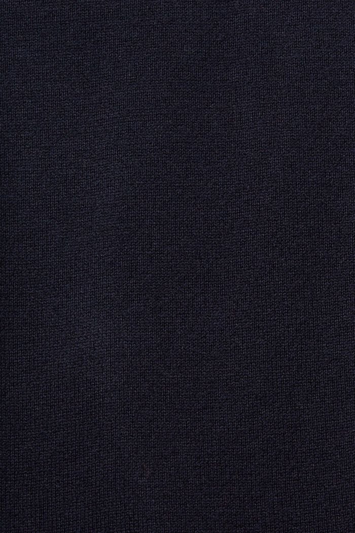 Jersey con cuello de pico redondeado, NAVY, detail image number 5