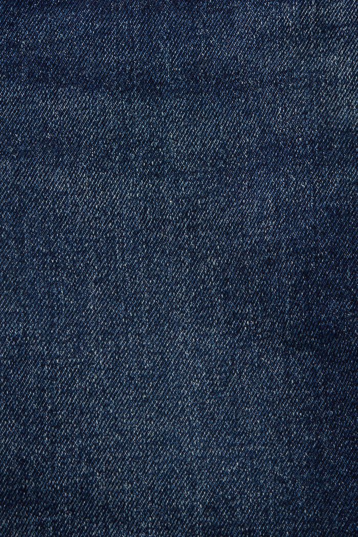 Pantalones cortos vaqueros, BLUE DARK WASHED, detail image number 6