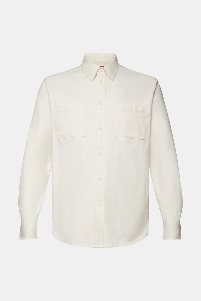 Camisa en franela de algodón, ICE, detail image number 6