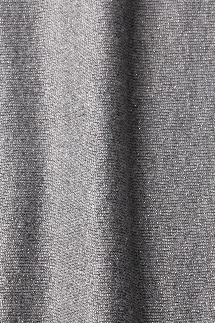 Jersey con tejido brillante, LENZING™ ECOVERO™, MEDIUM GREY, detail image number 1