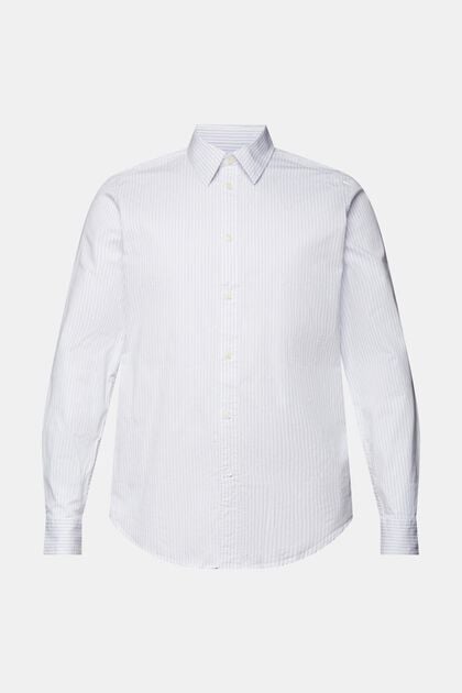 Camiseta de popelina de algodón a rayas