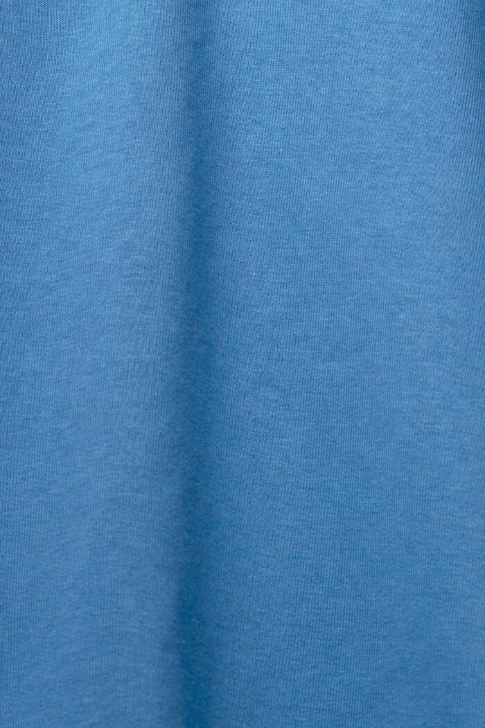 Sudadera con capucha y mangas con volantes, GREY BLUE, detail image number 5