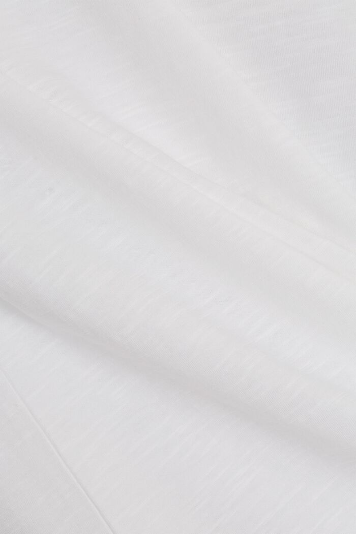 Camiseta en 100% algodón ecológico, WHITE, detail image number 4