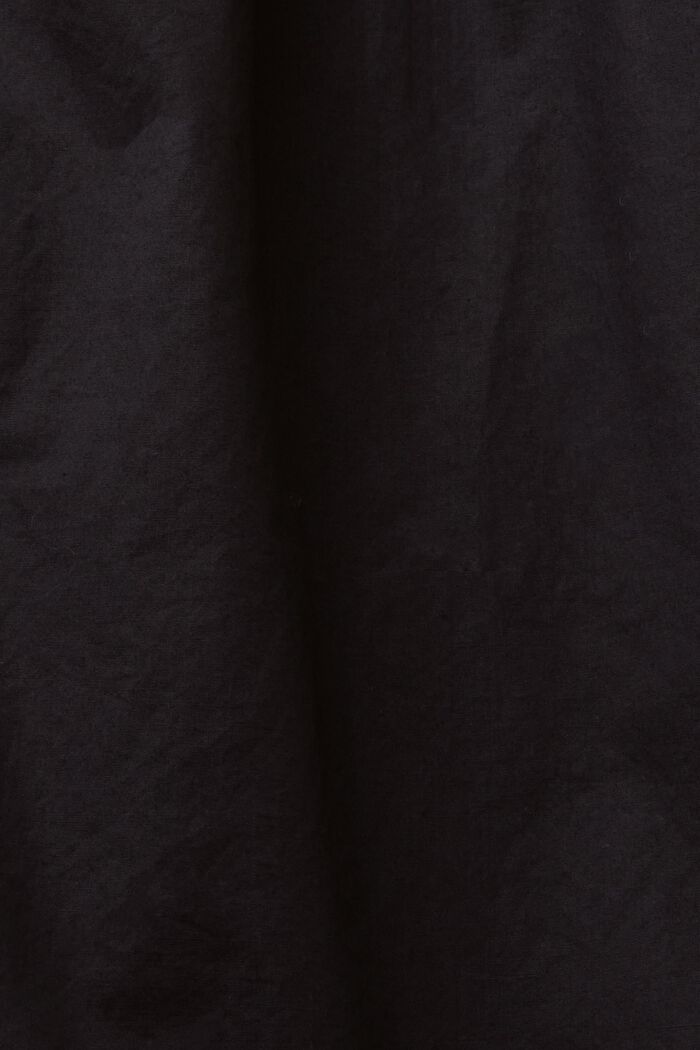 Blusa de algodón sin mangas, BLACK, detail image number 4