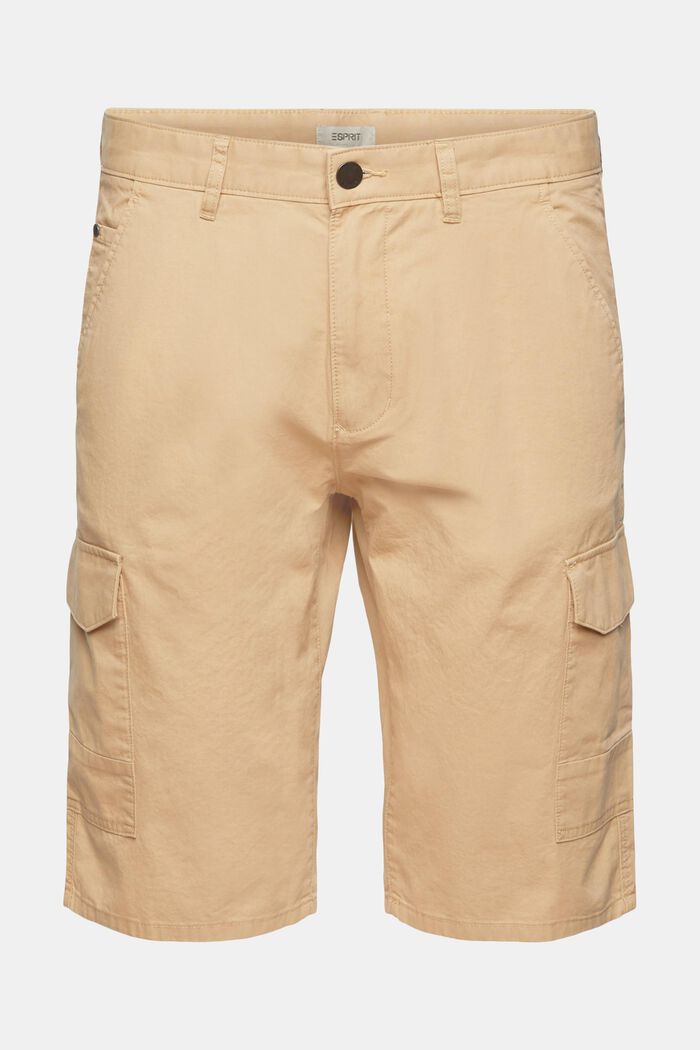 Pantalones cortos estilo cargo, LIGHT BEIGE, overview
