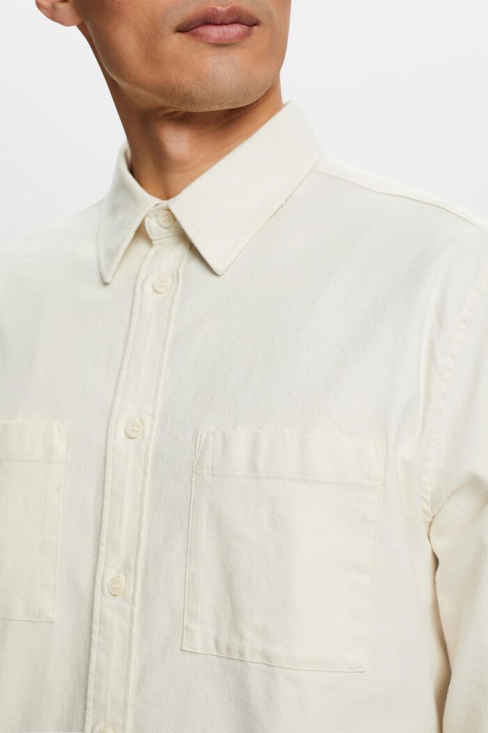 Camisa en franela de algodón, ICE, detail image number 3