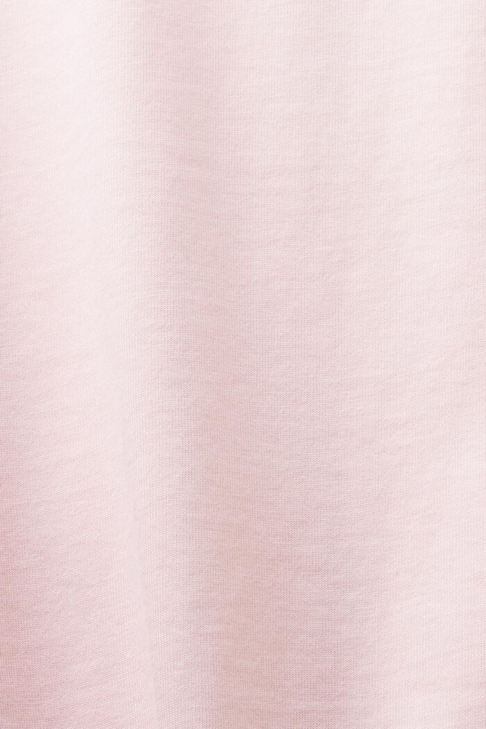 Camiseta unisex estampada de algodón Pima, PASTEL PINK, detail image number 7