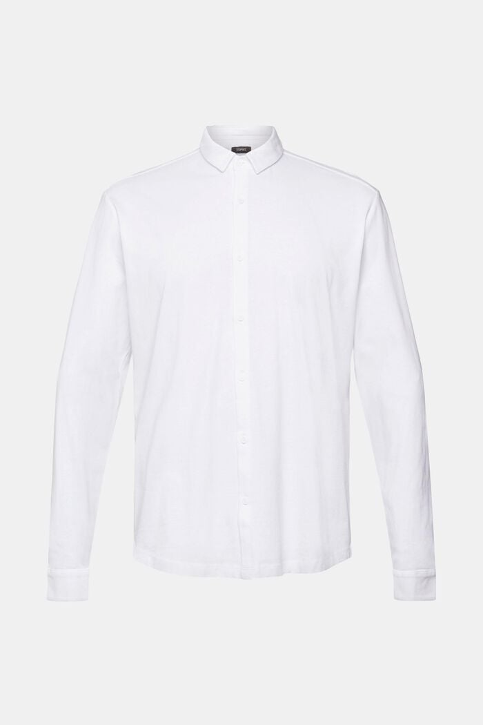Camiseta de tejido jersey, 100% algodón, WHITE, detail image number 5
