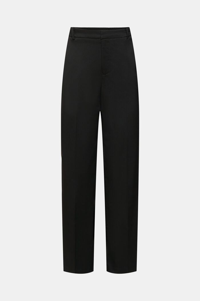 Pantalones de pernera recta, BLACK, detail image number 6