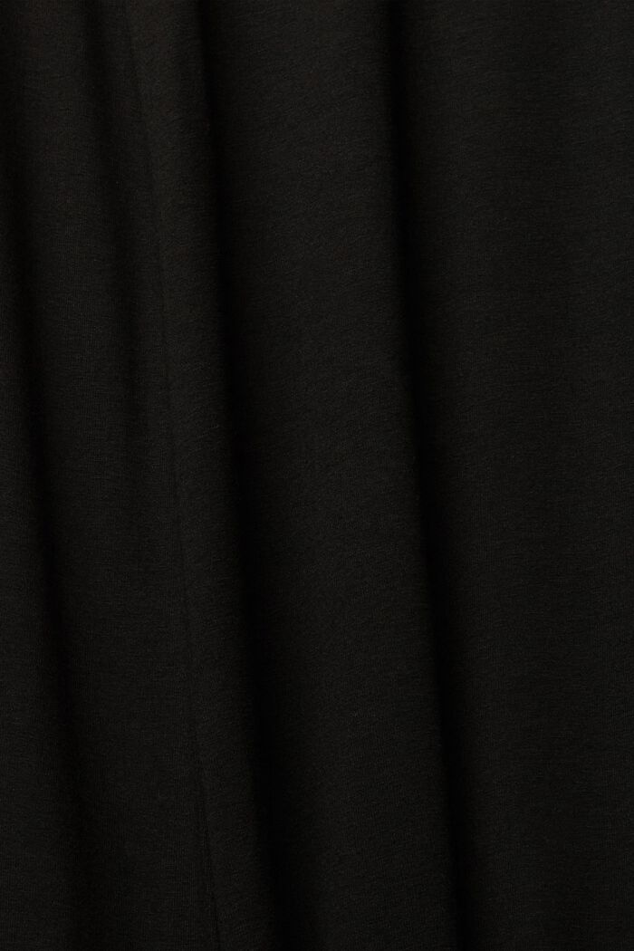 Falda midi con aberturas, BLACK, detail image number 5