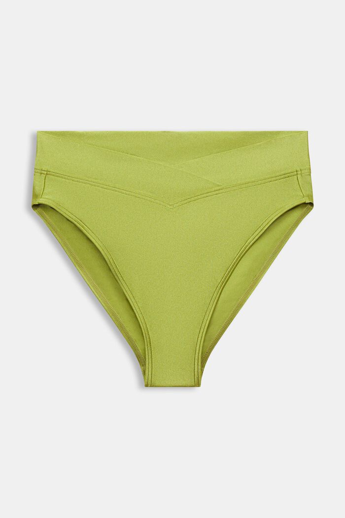 Braguitas de bikini high-waisted, LEAF GREEN, detail image number 4