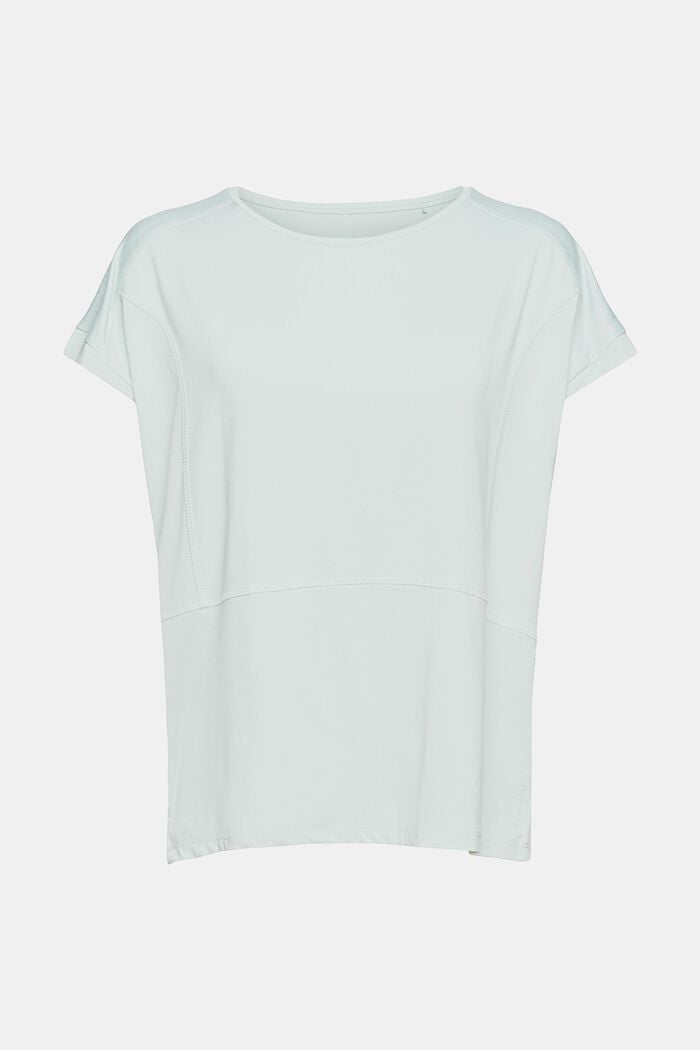 Reciclada: camiseta con tecnología E-Dry, PASTEL GREEN, detail image number 5