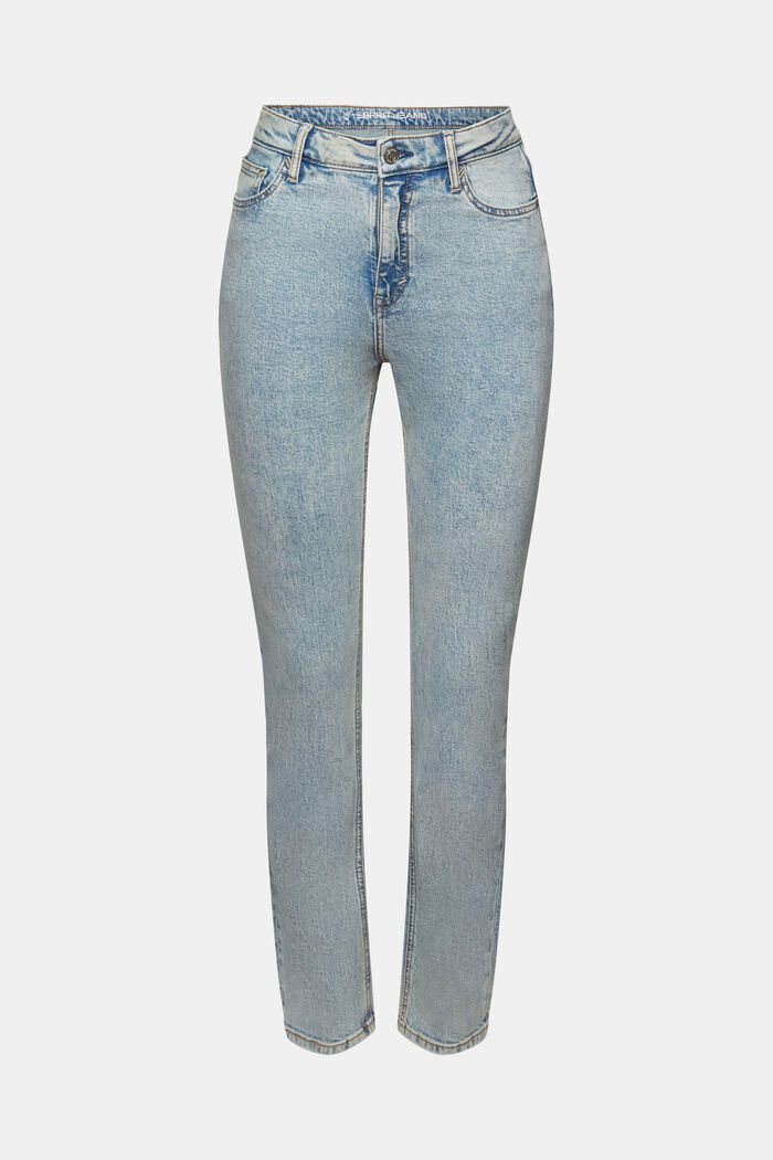 Jeans retro slim, BLUE LIGHT WASHED, detail image number 6