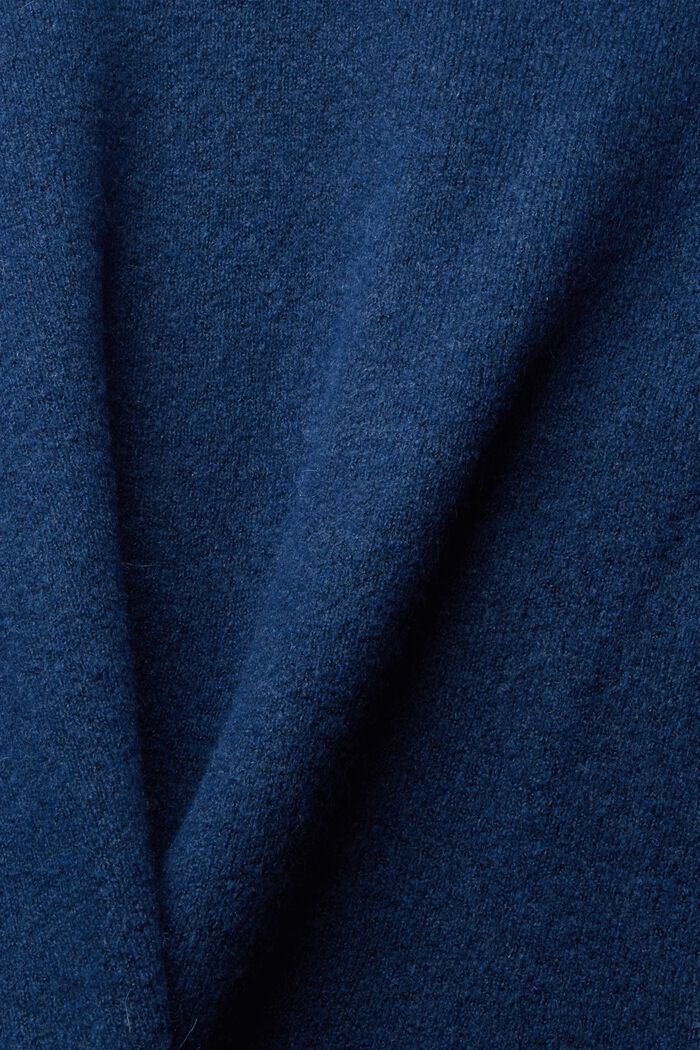 Con lana: jersey a rayas, NEW PETROL BLUE, detail image number 1