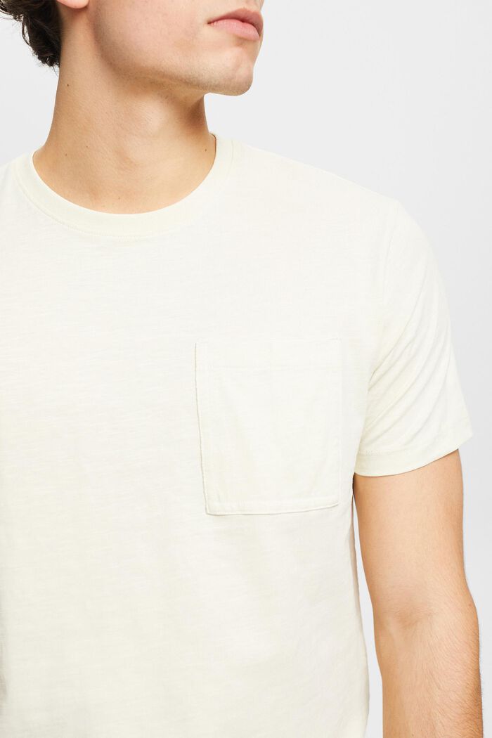 Camiseta de algodón con bolsillo en el pecho, ICE, detail image number 2