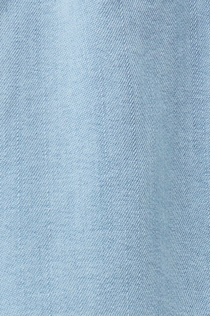 Pantalones cortos vaqueros, TENCEL™, BLUE BLEACHED, detail image number 5