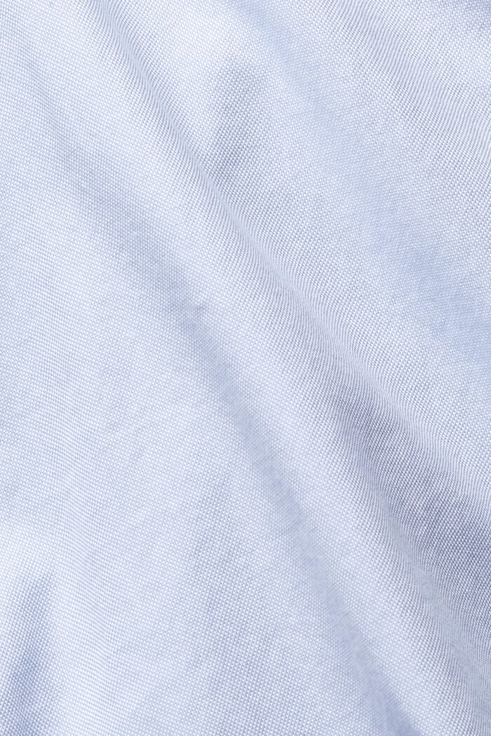 Blusa camisera en 100% algodón, LIGHT BLUE, detail image number 1
