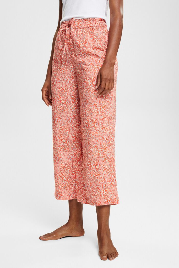 Pantalón de pijama con diseño de puntos, LENZING™ ECOVERO™