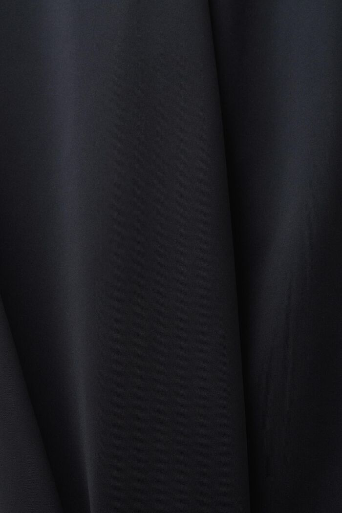 Pantalón jogger felpa en tejido jersey, BLACK, detail image number 5