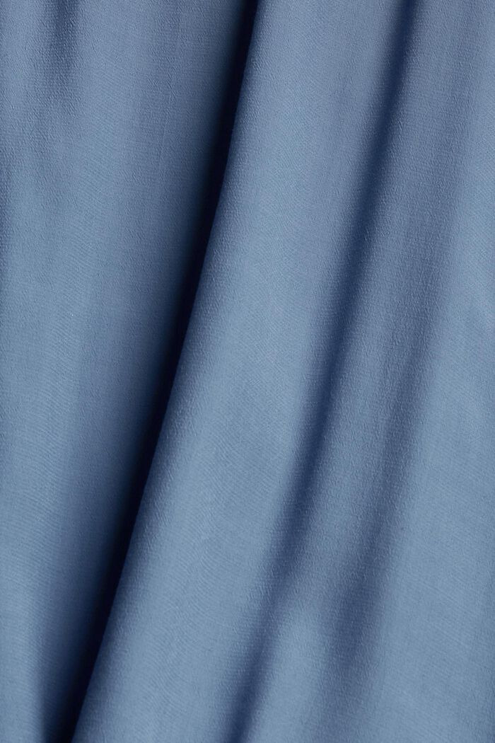 Falda midi en LENZING™ ECOVERO™, GREY BLUE, detail image number 1