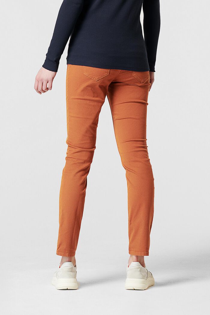 Pantalón con cintura ancha elástica, RUST, detail image number 1