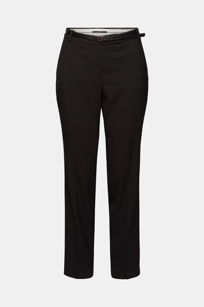 Pantalones PURE BUSINESS mix & match, BLACK, detail image number 6