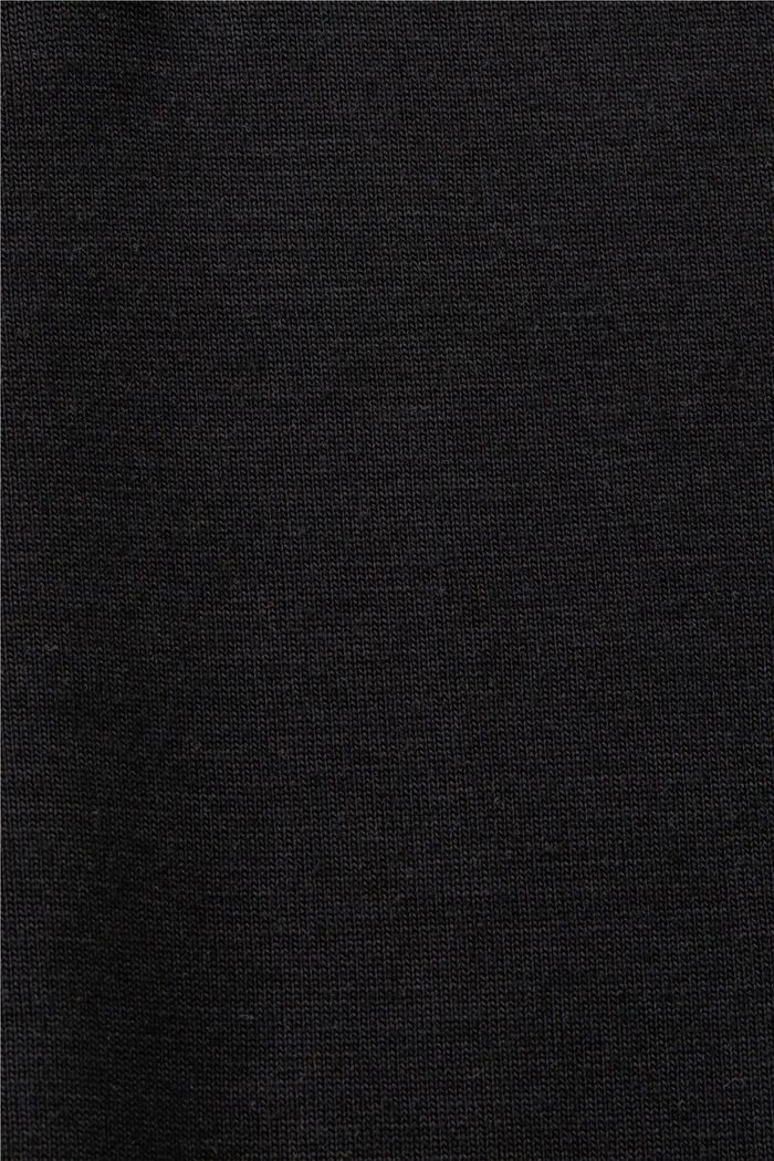 Top de tejido jersey, TENCEL™ lyocell, BLACK, detail image number 5