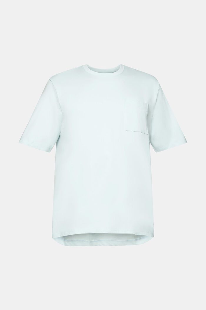 Camiseta de tejido jersey, 100% algodón, LIGHT AQUA GREEN, detail image number 6