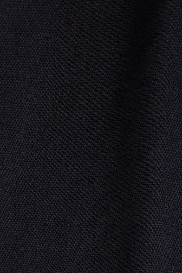 Camiseta estampada de algodón pima, BLACK, detail image number 5