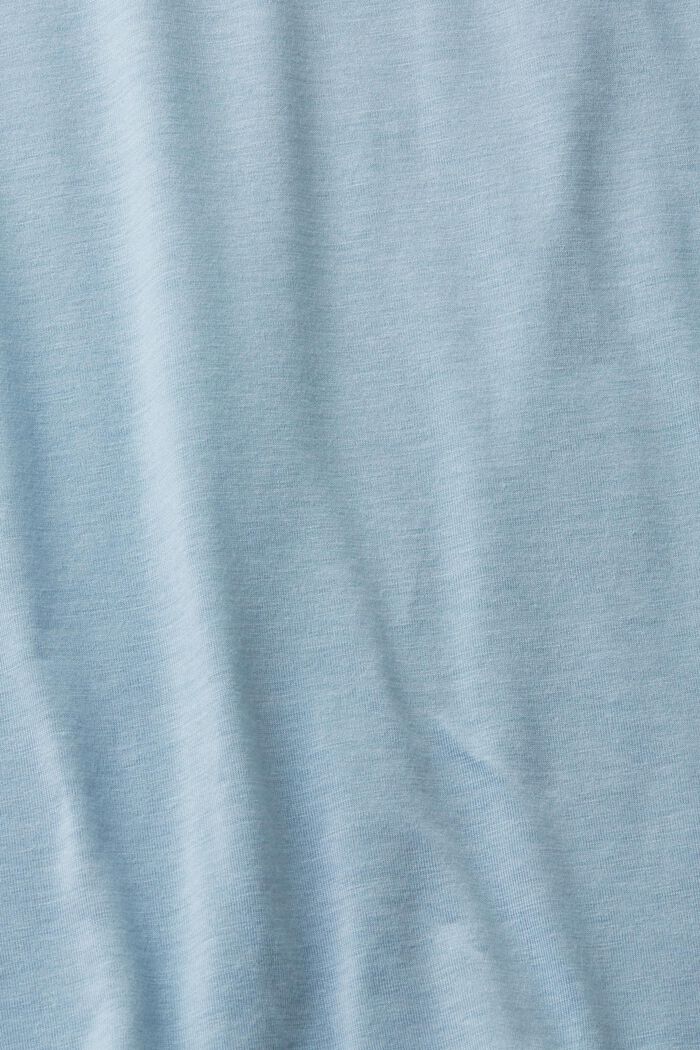 Camiseta deportiva, LENZING™ ECOVERO™, PASTEL BLUE, detail image number 4