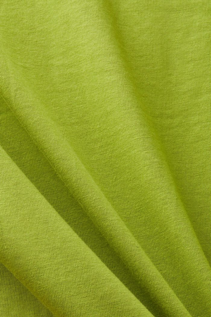 Camiseta estampada de algodón ecológico, LEAF GREEN, detail image number 5