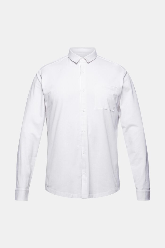 Camisa de jersey con COOLMAX®, WHITE, detail image number 8
