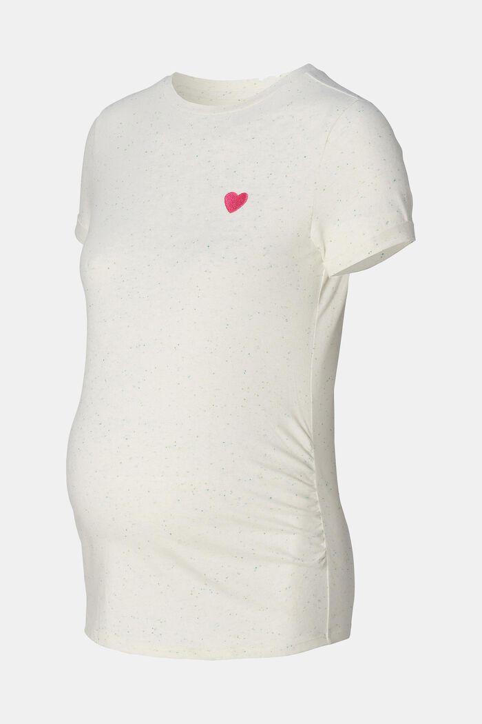 Camiseta MATERNITY, OFF WHITE, detail image number 5