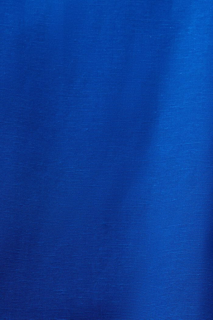 Camisa oversize con botones, BRIGHT BLUE, detail image number 5