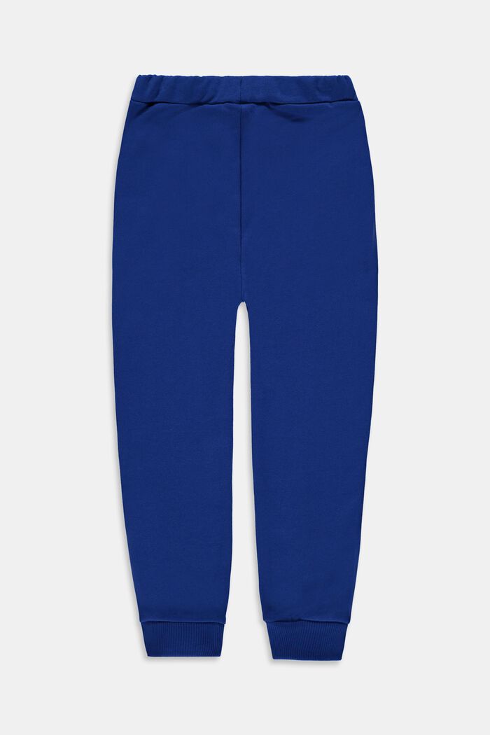 Pantalón de felpa en 100% algodón, BRIGHT BLUE, detail image number 1