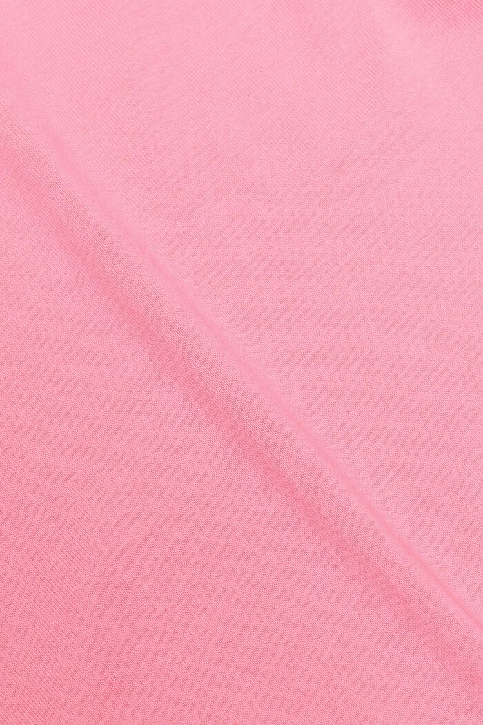 Camiseta unisex en jersey de algodón con logotipo, PINK FUCHSIA, detail image number 6