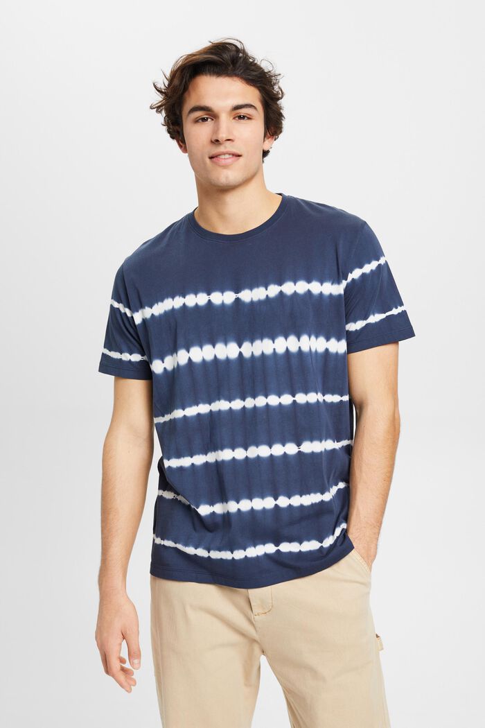 Camiseta de algodón batik, NAVY, detail image number 0