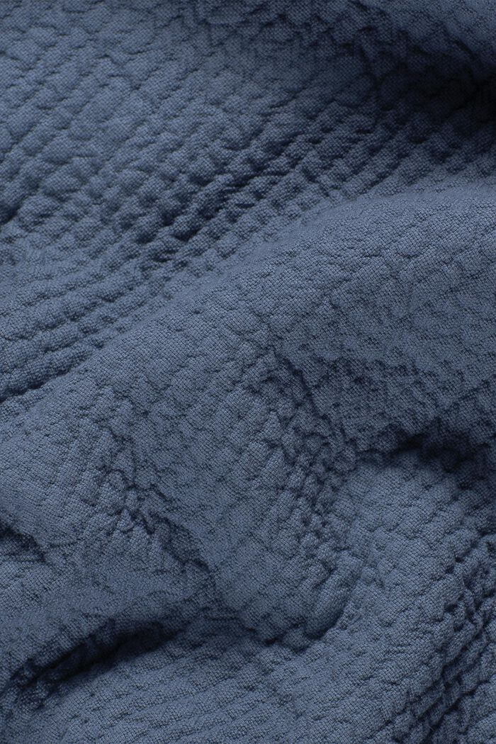 Plaid unicolor, BLUE, detail image number 1