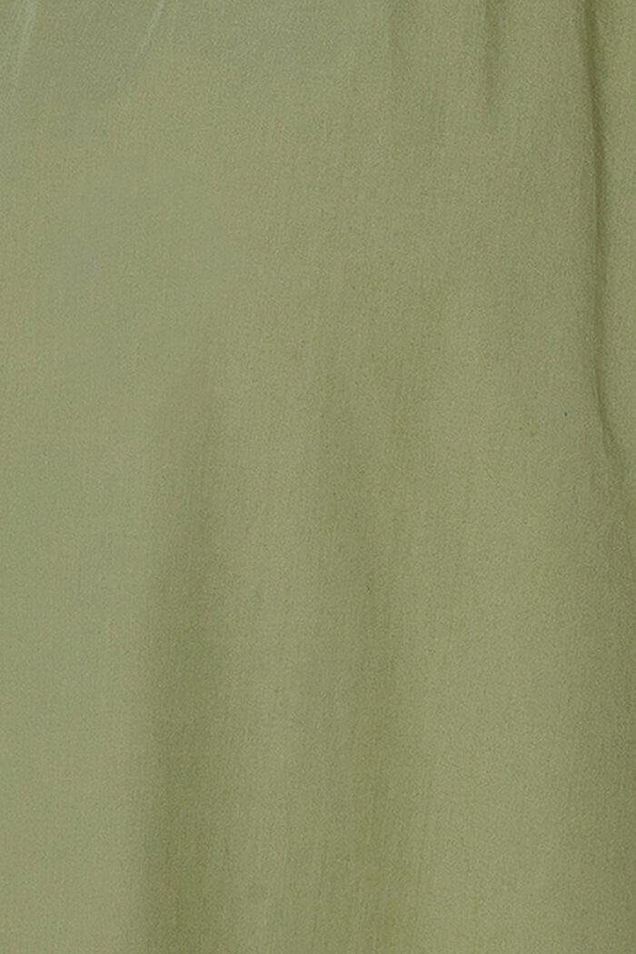 MATERNITY Vestido camisero de lactancia, OLIVE GREEN, detail image number 4