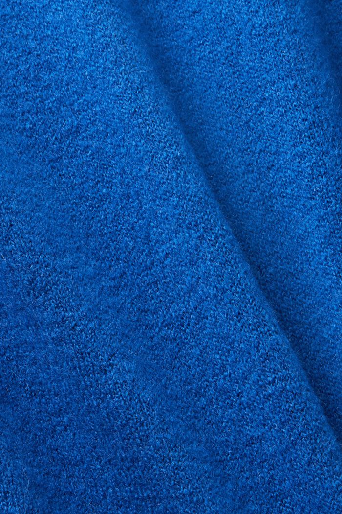 Vestido midi con cuello alto, BRIGHT BLUE, detail image number 5