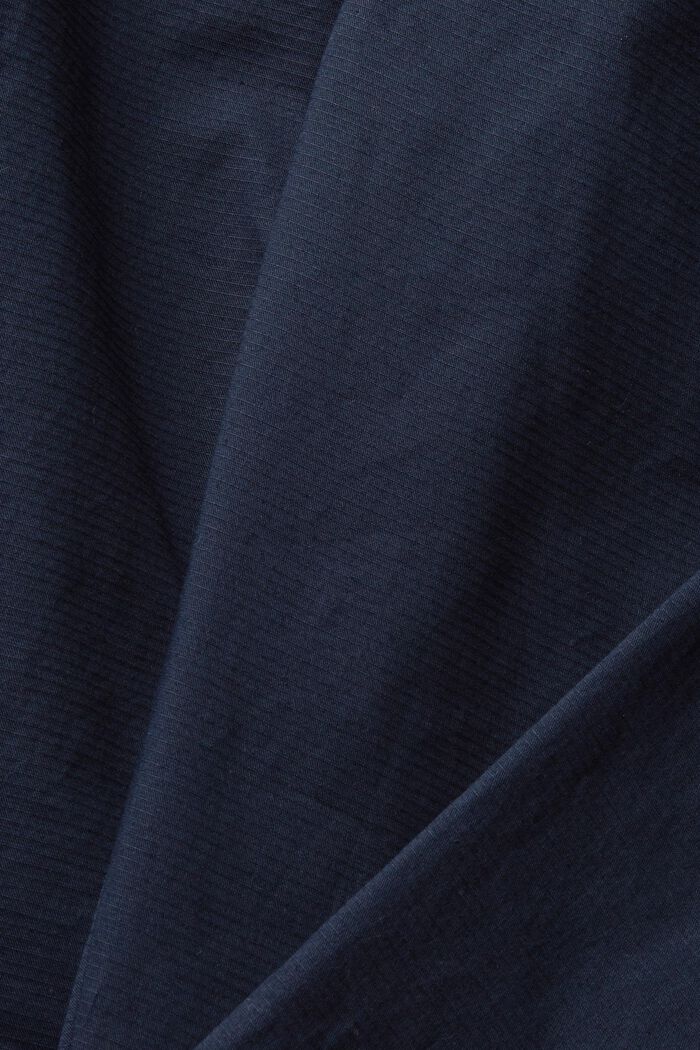 Pantalón en algodón ecológico, NAVY, detail image number 4