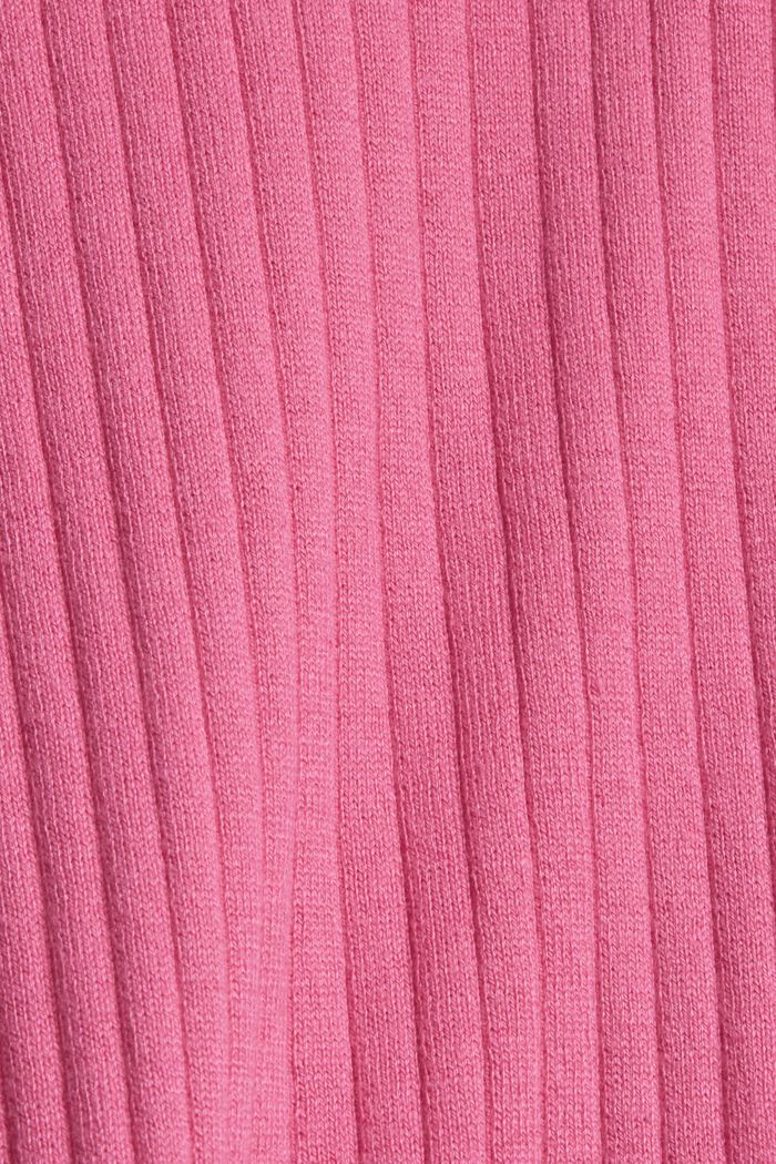 Cárdigan en 100% algodón ecológico, PINK, detail image number 1