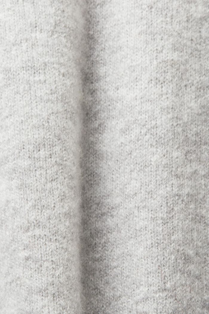 Jersey de punto con mangas ablusadas, LIGHT GREY, detail image number 5