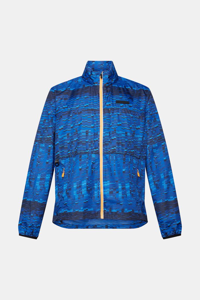 Chaqueta impermeable con capucha, BRIGHT BLUE, detail image number 6