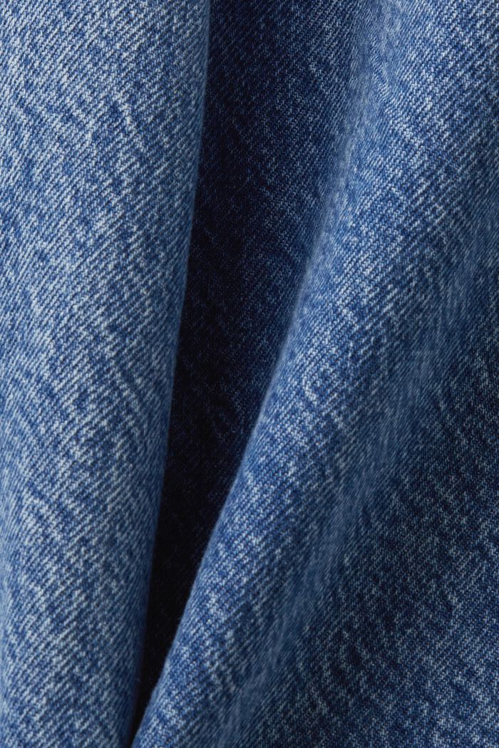 Jeans high rise retro wide leg, BLUE LIGHT WASHED, detail image number 5