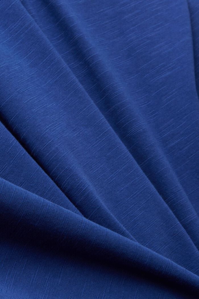 Camisón de algodón flameado, DARK BLUE, detail image number 4