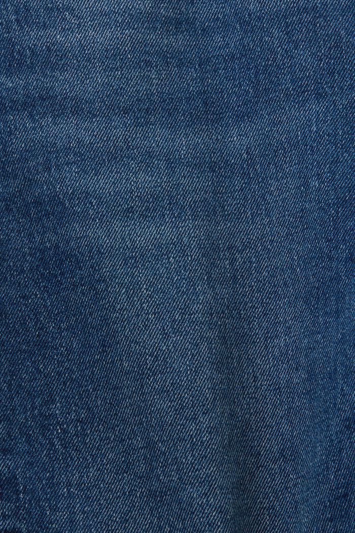 Jeans high-rise slim, BLUE MEDIUM WASHED, detail image number 6