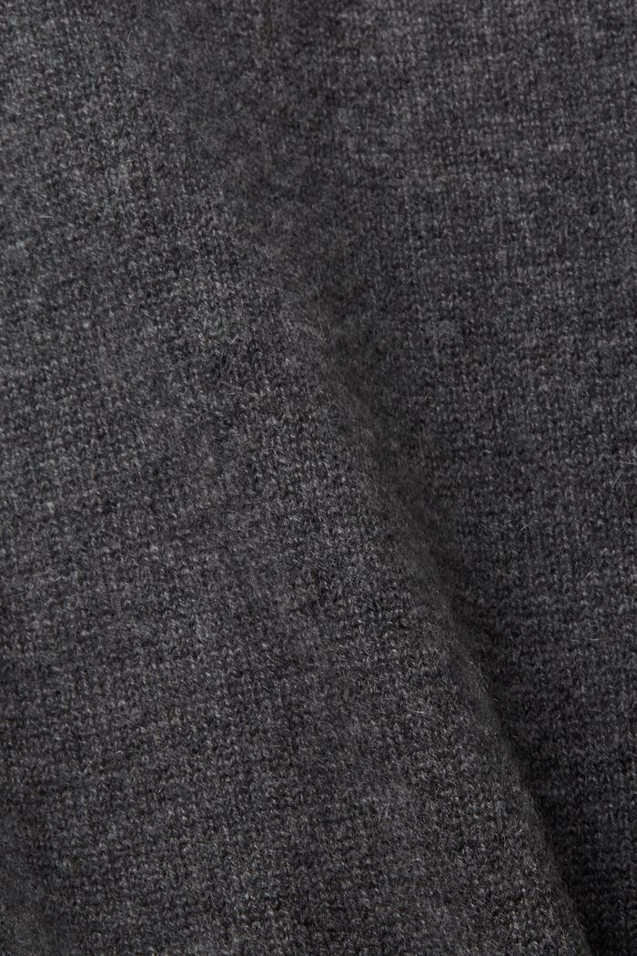 Jersey de cachemir, ANTHRACITE, detail image number 6